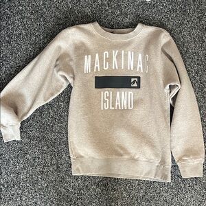 Beige Mackinac Island Sweatshirt